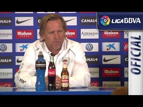 Press Conference Schuster after Atlético de Madrid (1-1) Málaga CF - HD