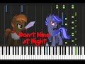 Don't Mine at Night (Pony Parody) [Piano Cover ...