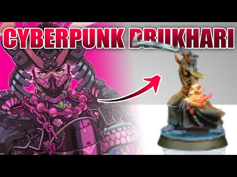 My NEW 40K Army... Making Cyberpunk Dark Eldar