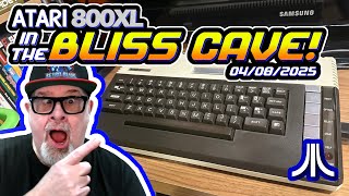 I Explore the BLISS CAVE with Retro Atari 8-Bit Games!