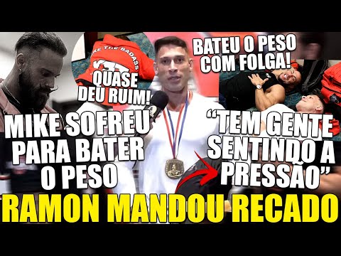 TURNOVER! MIKE MAKES WEIGHT AND RAMON SENDS INDIRECT MESSAGE AFTER CONTROVERSY! RAMON MAKES WEIGH...