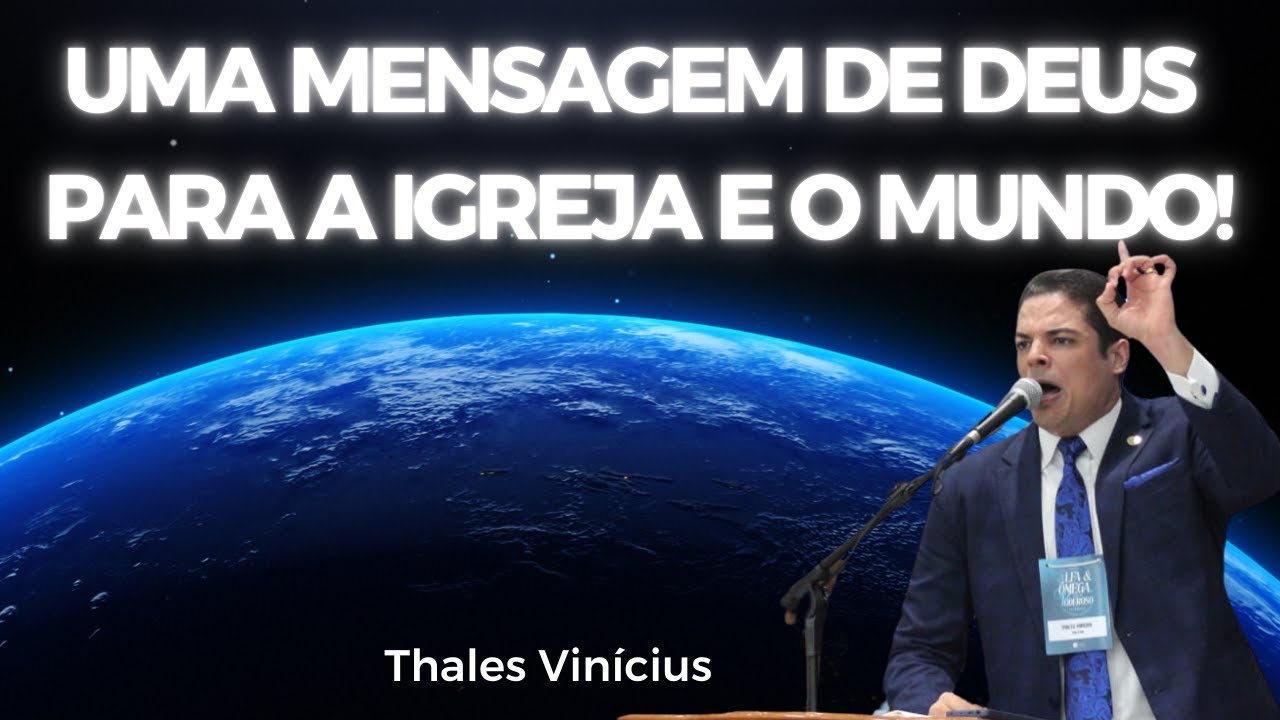 PROFECIA FORTE PARA A IGREJA E O MUNDO