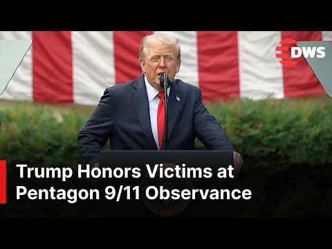 FULL REMARKS: President Trump Delivers Pentagon 9/11 Speech Honoring Victims | AQ1E