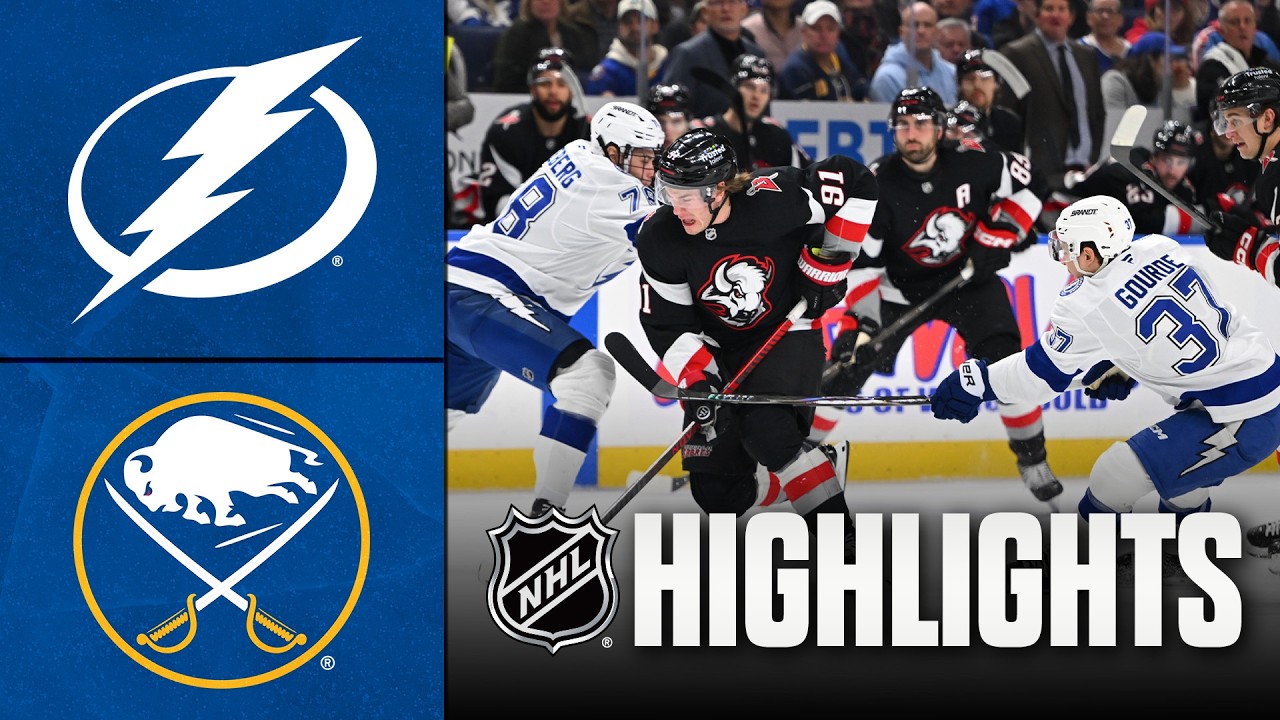 4월7일 탬파베이 버팔로 NHL 하이라이트