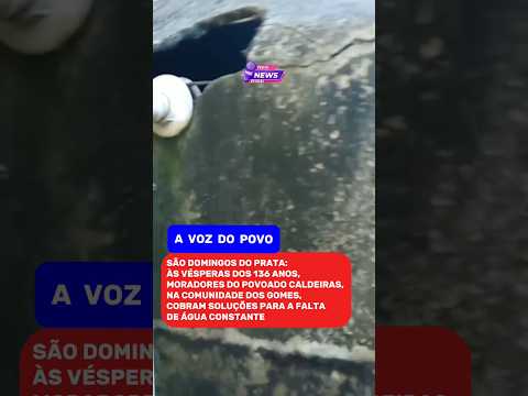 POVOADO CALDEIRAS: MORADORES ESTÃO HÁ 3 DIAS SEM ÁGUA EM SÃO DOMINGOS DO PRATA