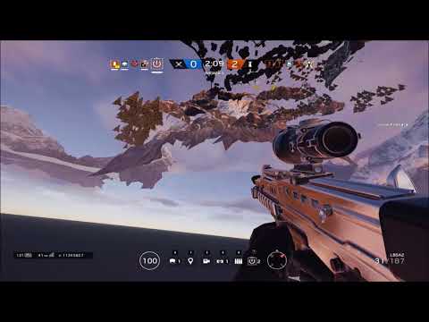 Bug Rainbow Six Siege - Caindo do Mapa Chalé - Operation Helth?