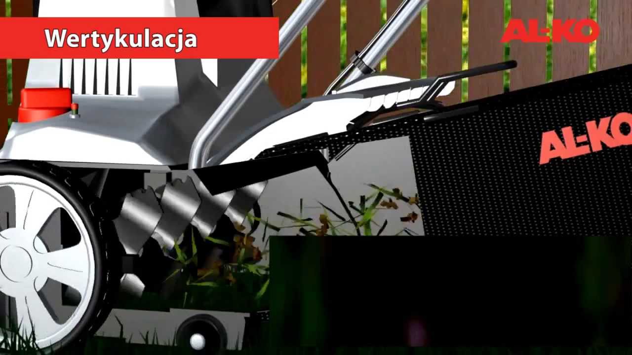 AL-KO wertykulator aerator - przygotowanie urządzenia do aeracji lub wertykulacji