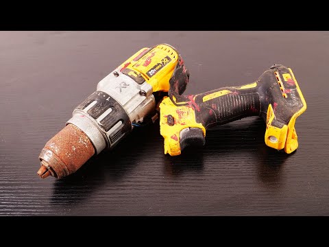 Broken Cordless Drill Restoration | Dewalt DCD 996