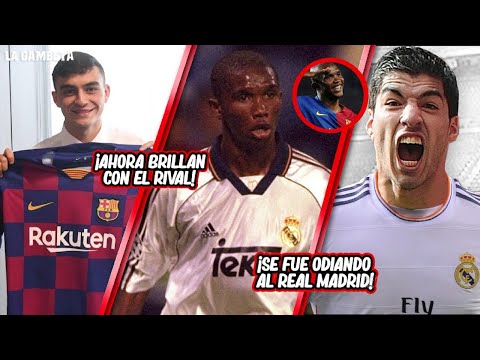 Las 7 ESTRELLAS que Real Madrid DEJÓ IR cuando eran CHICOS!¡El#3 es uno de SUS MÁS GRANDES VERDUGOS!