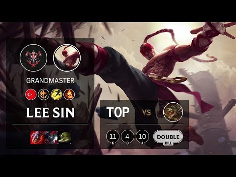 Lee Sin Top vs Renekton - TR Grandmaster Patch 10.11