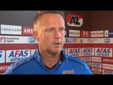 Van den Brom blikt vooruit op Sparta - AZ