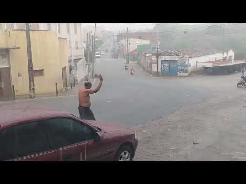 CHUVA FORTE EM SAO PAULO DO POTENGI RN EM 07/01/2020 VIDEO 1