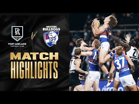 Port Adelaide v Western Bulldogs Highlights | Preliminary Final, 2021 | AFL