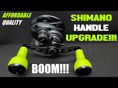 AWESOME handle upgrade for SHIMANO and others... AFFORDABLE too! Gomexus power handle