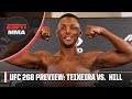Daniel Cormier on Jamahal Hill fighting for his first title belt: 'He doesn't seem nervous at all!'