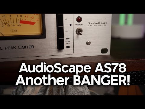 Why the AudioScape AS78 Compressor Might Be the BEST 1178 Clone Yet! 😱🎚️