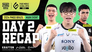 2024 PMGO BRAZIL Main Event Day 2 Recap | PUBG MOBILE ESPORTS