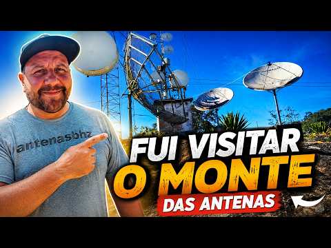 Fui Visitar o Monte das Antenas! 😱 O Lugar Mais Alto de Desterro de Entre Rios - MG