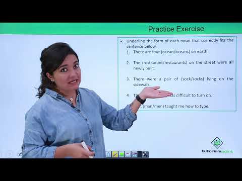 English Grammar Singular and Plural nouns