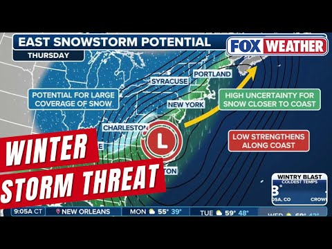 Brewing Winter Storm Could Bring Swath Of Snow Across East