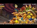 New Super Mario Bros U All Boss Battles