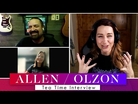 Their First Meeting: Russell Allen and Anette Olzon Tea Time Interview!