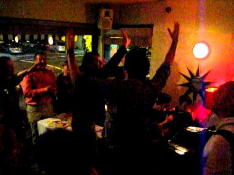 Time Cafe Astoria with klapa Tramuntana from Croatia