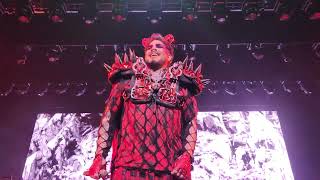 4K Adam Lambert - Heavy Fire Intro - Enter Sandman / Wicked Game LV2 10-28-22