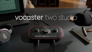 Focusrite Vocaster Two Studio - Video