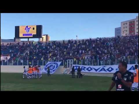 Gol do confiança e comemoração da torcida-Confiança 1 x 0 itabaiana ,Campeonato Sergipano 2018.