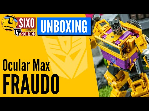 UNBOXING: Transformers Ocular Max PS-15 Fraudo
