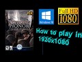 Tutorial Medal Of Honor Allied Assault PC Play In 1920x1080 1080p Origin Steam