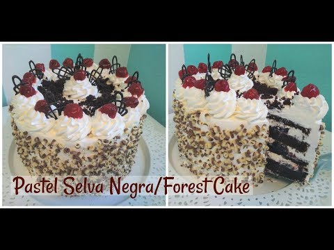 Receta Paso a Paso Pastel Selva Negra/Forest Cake Exquisito.