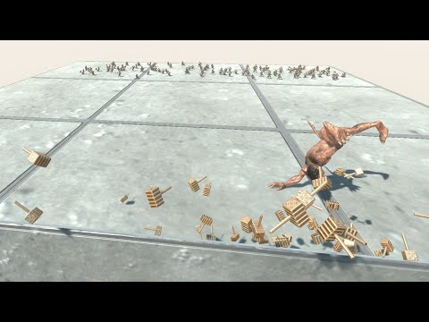 100 NANO GHOR HAMMER vs EVERY UNIT   Animal Revolt Battle Simulator