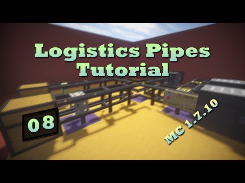 Logistics Pipes Tutorial - #8 - Non-Consuming Autocrafting