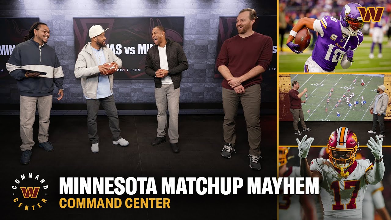 Return of Terry McLaurin & Vanquishing the Vikings | Command Center | Washington Commanders | NFL