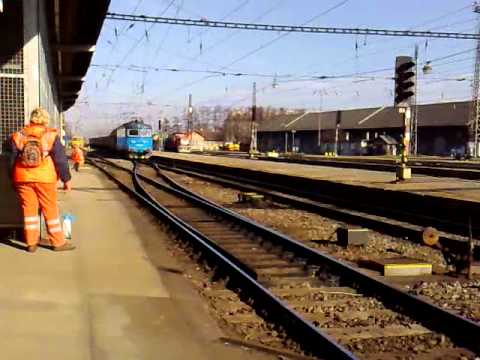 Průjezd 123.022-6  stanicí Olomouc hl.n.