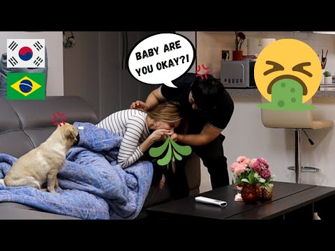 [AMWF] Pretending to be sick Prank on boyfriend *Gone wrong*