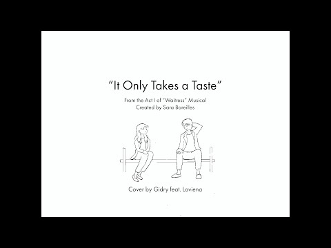 It Only Takes a Taste - Drew Gehling & Jessie Mueller from "Waitress" (Cover by Gidry & Laviena)