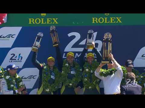 24 Heures du Mans 2017 - Le podium LMGTE Pro
