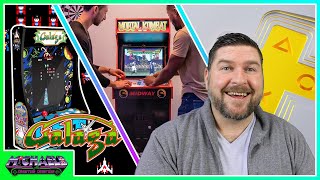 New Arcade1Up Galaga 40th Partycade Mortal Kombat 30th Online Features Revealed and PlayStation Plus