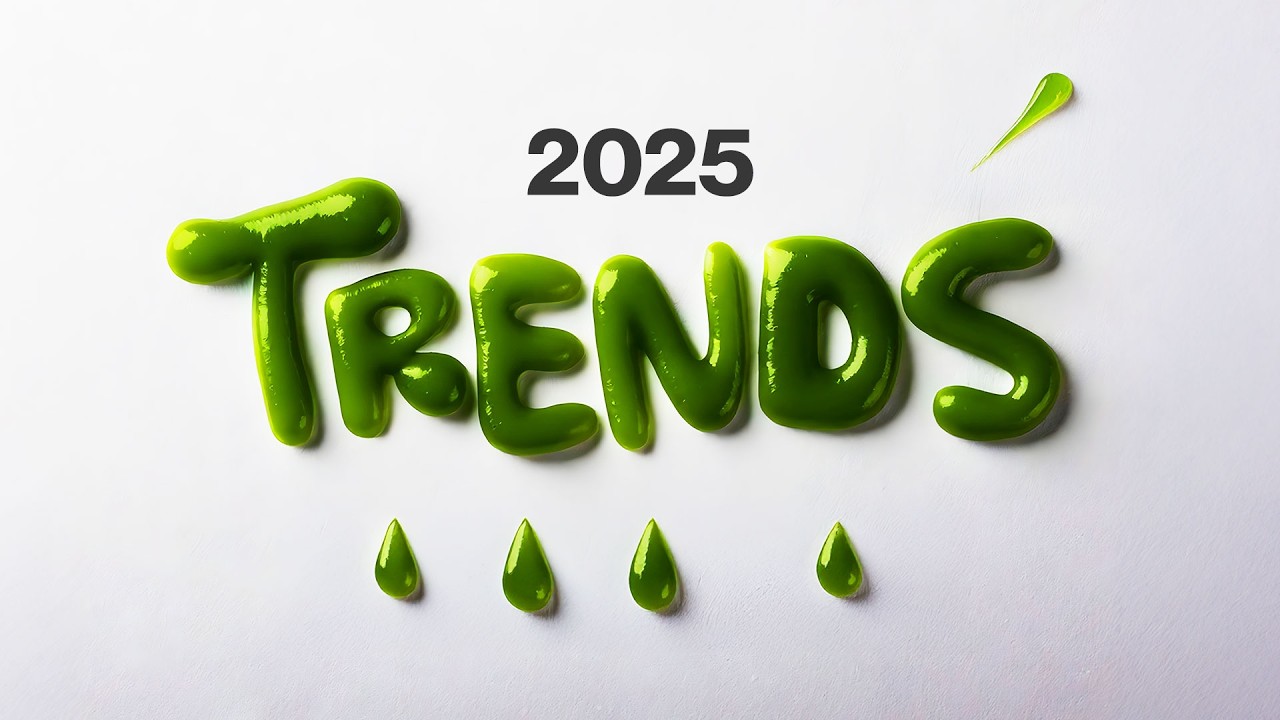 5 HUGE Graphic Design Trends 2025 🎉