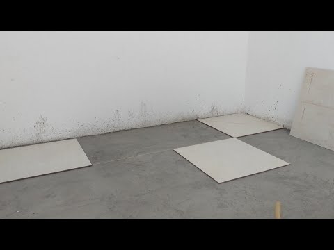How to square and align the floor before laying