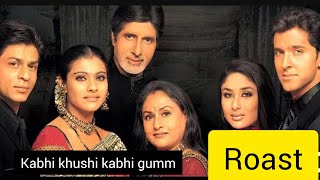 Kabhi Khushi Kabhi gum roast 🤣🤣 #youtube #viral #trending #bollywoodnews  @Aliza_gossip_channel
