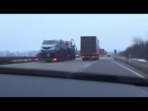 German Autobahn - Police Chase Ends.. Must Watch! HD 2017