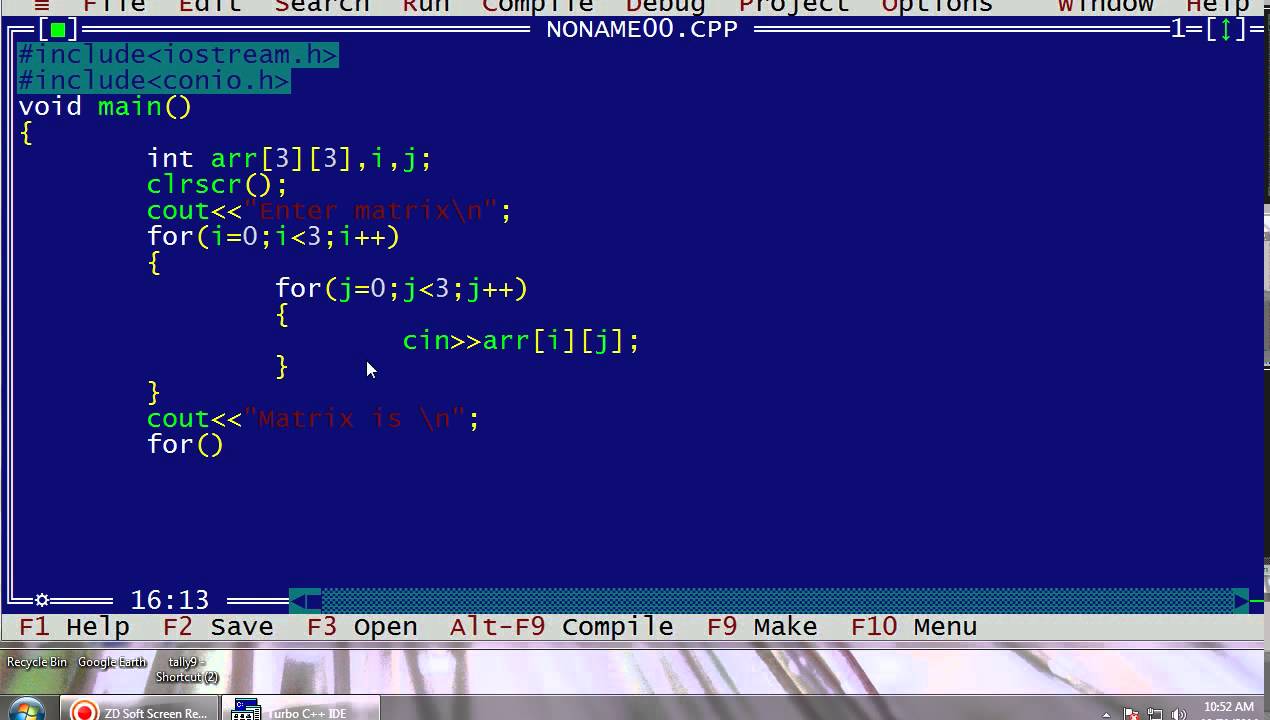 39 C++ TRANSPOSE OF MATRIX BY PRIYRANJAN PRASAD