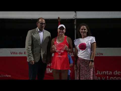 MARIA BONDARENKO se alza CAMPEONA del OPEN CASTILLA Y LEÓN - VILLA DE EL ESPINAR