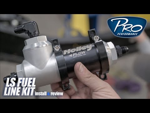 Pro Performance LS Fuel Line Kit Install with Boyd Welding Tank