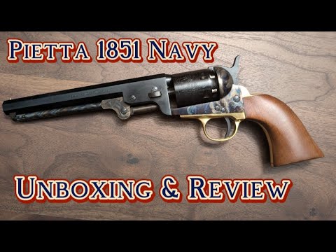 Pietta Deluxe Engraved 1851 Navy Revolver in .44 Caliber: Honest Review