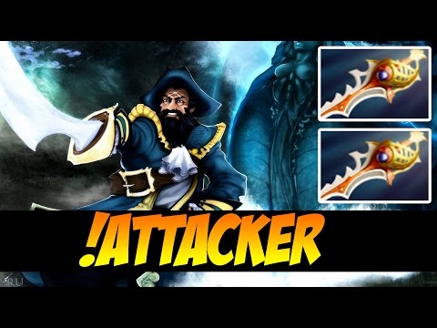 THE BEST KUNKKA IN THE WORLD WITH 2 DIVINES AND 8K MMR - !Attacker - Dota 2